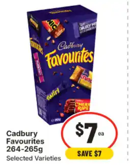 IGA Cadbury Favourites offer