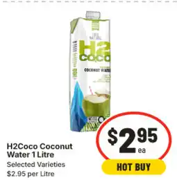IGA H2coco coconut water offer