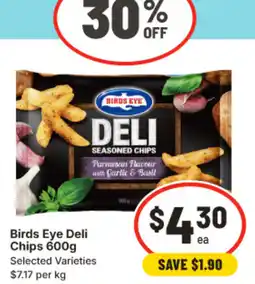 IGA Birds eye deli chips offer