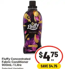IGA Fluffy concentrated fabric conditioner offer