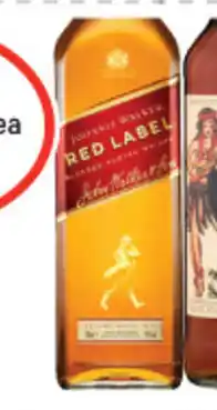 IGA Johnnie walker red label whisky offer