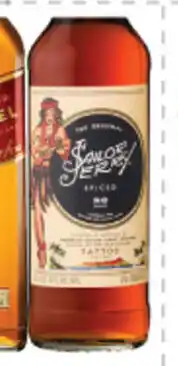IGA Sailor jerry spiced rum offer