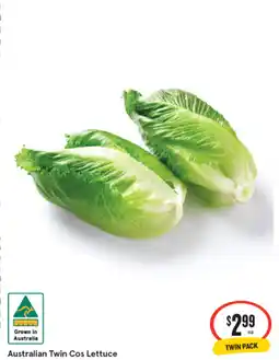 IGA Australian Twin Cos Lettuce offer