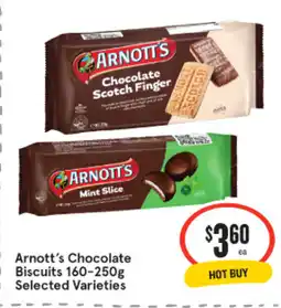 IGA Arnott's chocolate biscuits offer