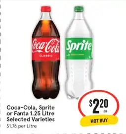 IGA Coca-cola, sprite or fanta offer