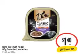 IGA Dine Wet Cat Food offer