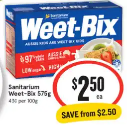 IGA Weet-Bix offer