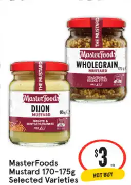 IGA Master Foods Mustard offer