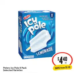 IGA Peters Icy Pole offer