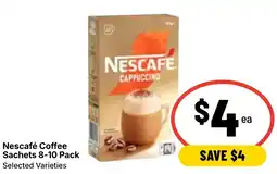 Ritchies Nescafé Coffee Sachets offer