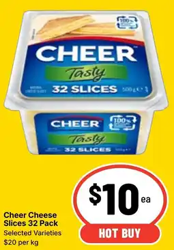 Ritchies Cheer Cheese Slices offer