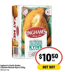Ritchies Ingham's Garlic Butter Chicken Breast Kyivs offer
