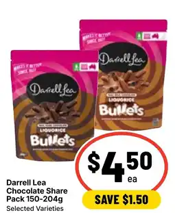 Ritchies Darrell Lea Chocolate Share Pack offer