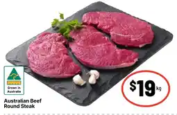 Ritchies Australian Beef Round Steak offer