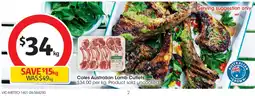 Coles Coles Lamb Cutlets offer