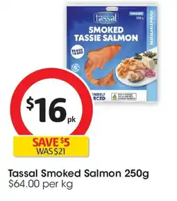 Coles Tassal Tasmanian Smoked Salmon offer