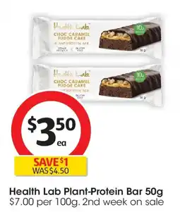 Coles Health lab plant-protein bar offer