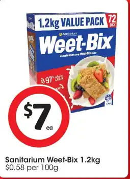 Coles Sanitarium weet-bix offer