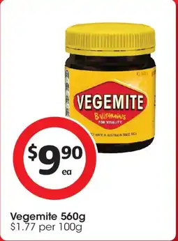 Coles Vegemite offer