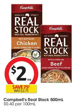 Coles Campbell's real stock offer