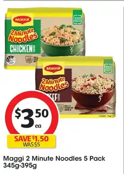 Coles Maggi 2 Minute Noodles offer