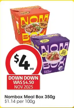 Coles Nombox meal box offer