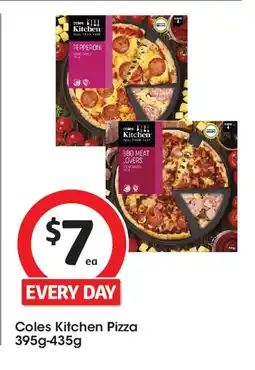 Coles Coles Kitchen Pizza offer