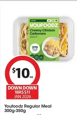 Coles Youfoodz Regular Meal offer