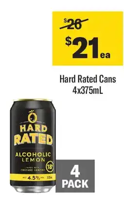 Coles Hard rated cans offer