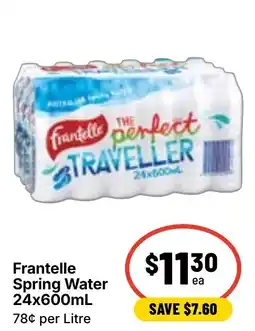 Ritchies Frantelle Spring Water offer