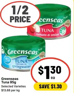 Ritchies Greenseas Tuna offer