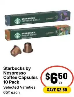 Ritchies Starbucks by Nespresso offer