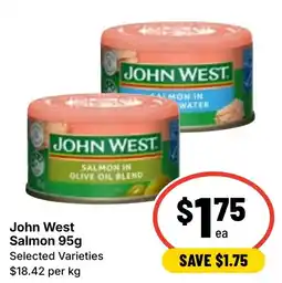 Ritchies John West Salmon offer