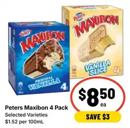 Ritchies Peters Maxibon offer