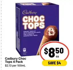 Ritchies Cadbury Choc Tops offer