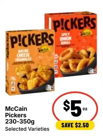 Ritchies McCain Pickers offer