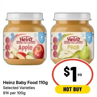 Ritchies Heinz Baby Food offer