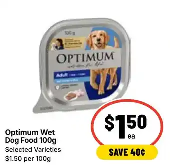 Ritchies Optimum Wet Dog Food offer