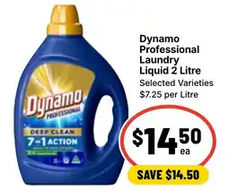 Ritchies Dynamo Professional Laundry Liquid offer