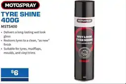Burson Auto Parts Tyre shine offer