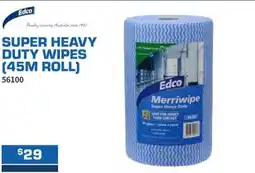 Burson Auto Parts Super heavy duty wipes offer