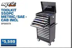 Burson Auto Parts Toolkit 550pc metric/sae - cab incl offer