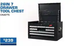 Burson Auto Parts 26IN 7 DRAWER TOOL CHEST offer