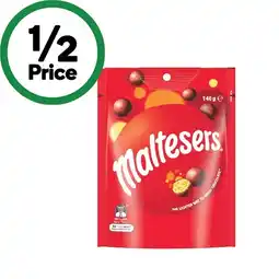 Woolworths Mars Maltesers, M&M’s or Pods 120-180g offer