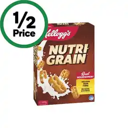 Woolworths Kellogg’s Nutri-Grain offer