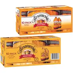 Woolworths Bundaberg Ginger Beer offer