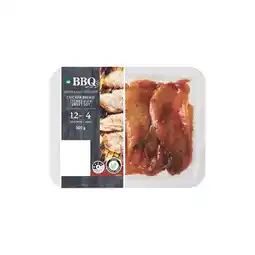 Woolworths Woolworths BBQ Marinated Breast Steak Varieties with RSPCA Approved Chicken offer