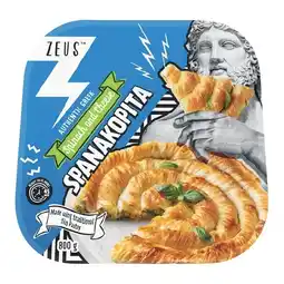 Woolworths Zeus Spanakopita Spinach & Cheese – From the Freezer offer