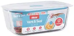 Coles Décor Vent & Seal Leak Proof Glass Container offer