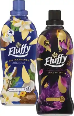 Coles Fluffy Concentrated Fabric Conditioner-1 Litre offer